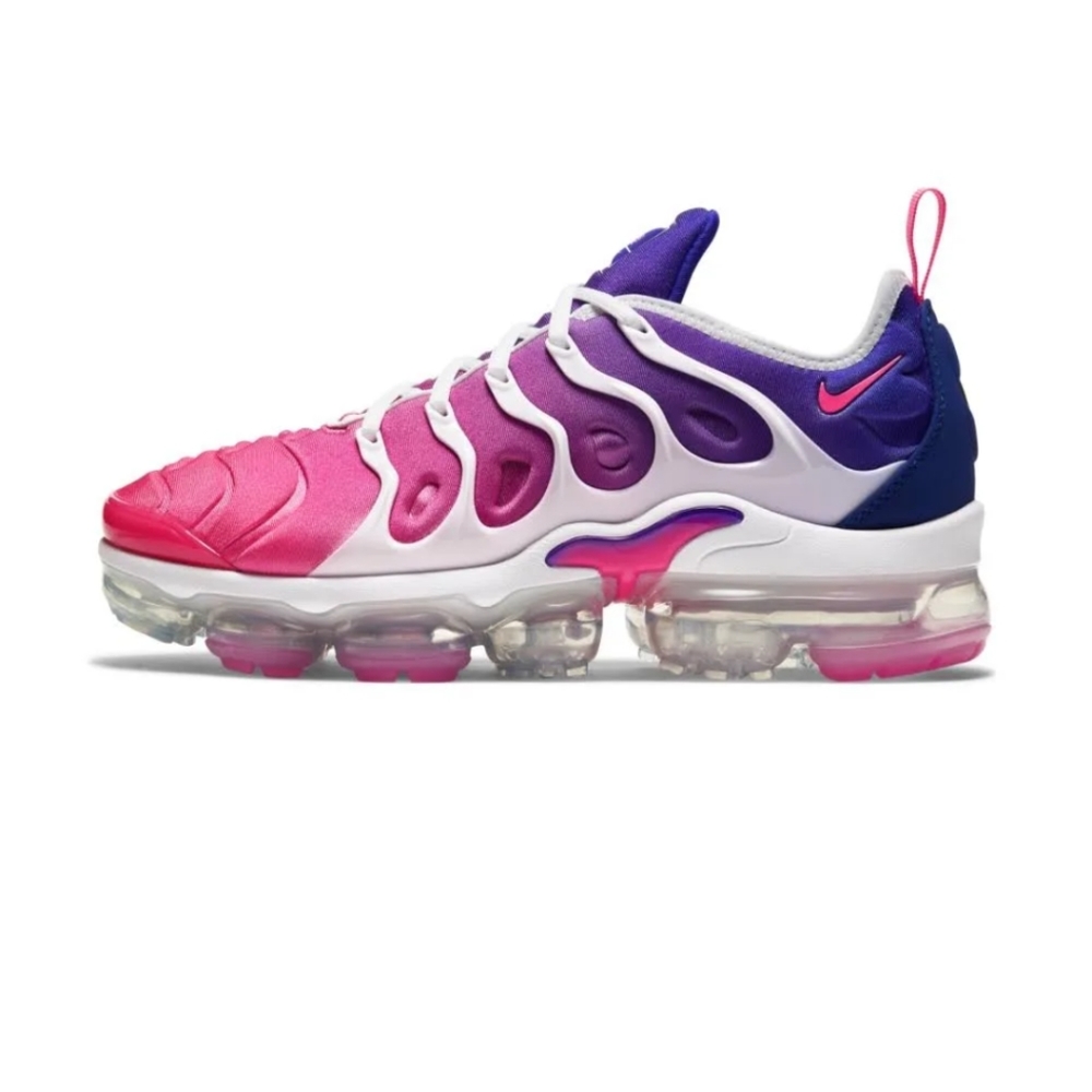 💞 EUC Nike Brand Ladies/Girl Air Vapormax Plus, Pink/💜/💙/🤍, Like New, 5.5